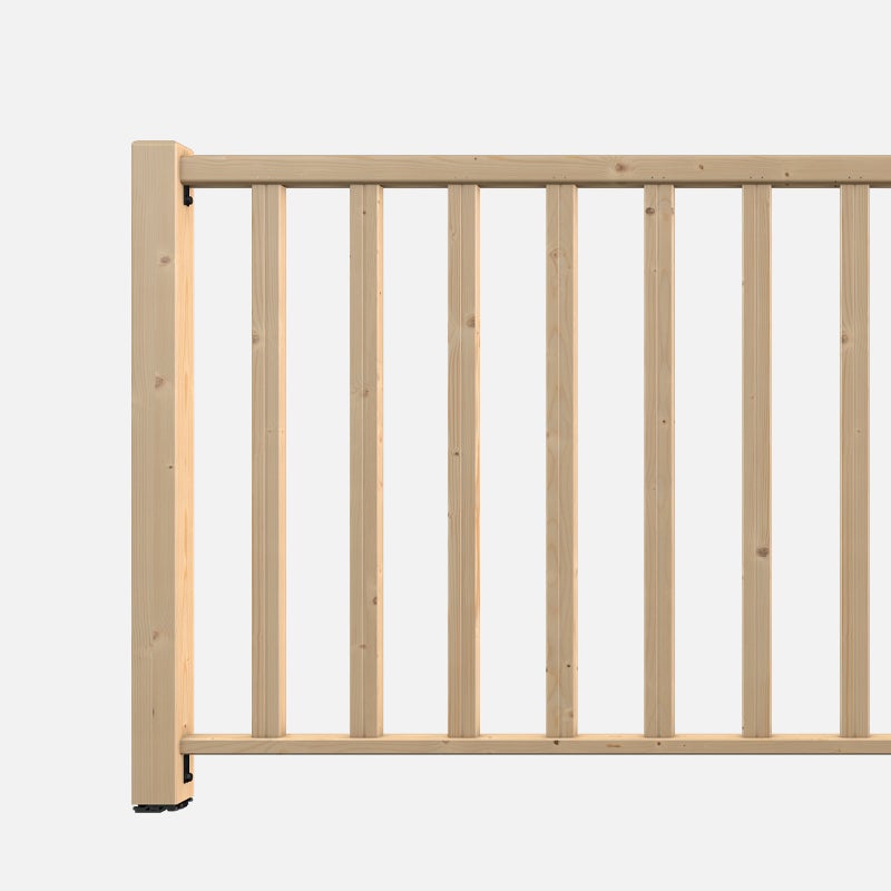 CLARO – Vulset voor houten leuningen 1,93m