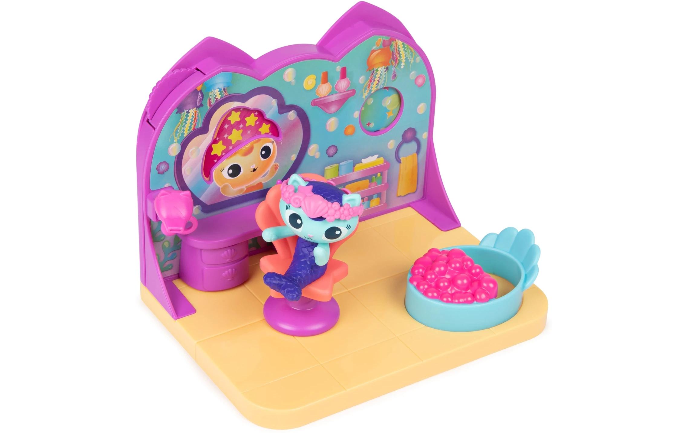 Gabby's Dollhouse Deluxe Room MerCat Spa AdventuresGabby's Dollhouse-Spielzeug für Kinder