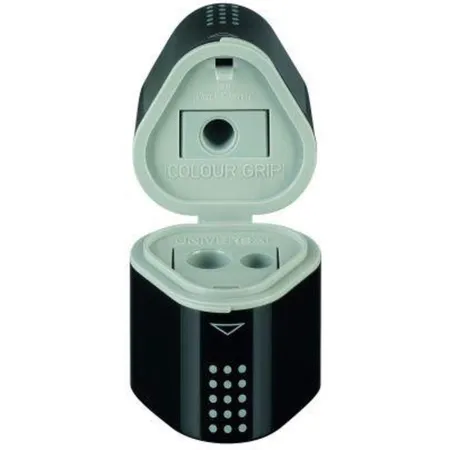 Faber-Castell Dreifachspitzer GRIP 2001, schwarz