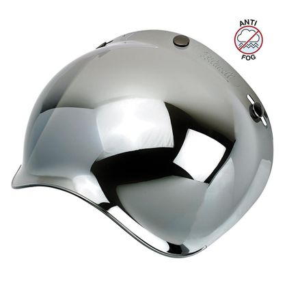 Ecran casque Biltwell Inc BUBBLE MIRROR - GRINGO - Gris