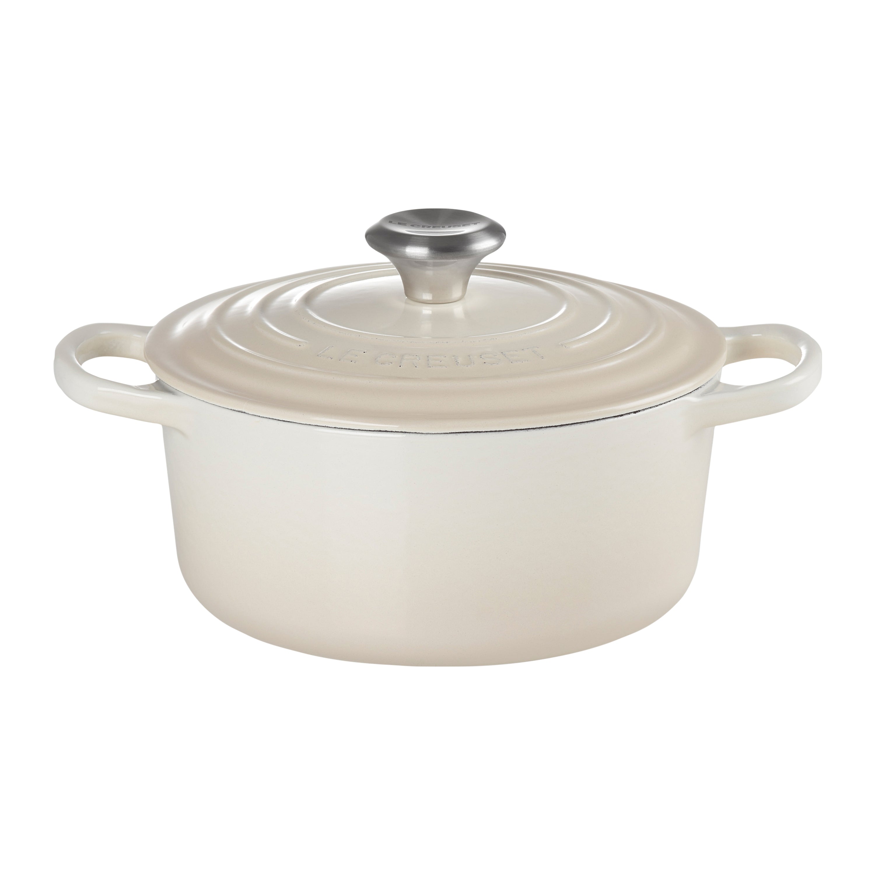 Le Creuset Signature Braadpan Ã 24 cm - Meringue