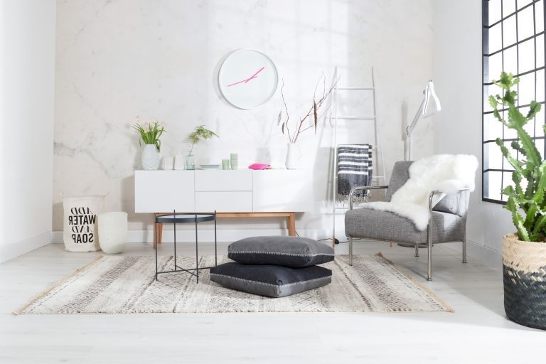 Zuiver Cupid bijzettafel zwart 43x43