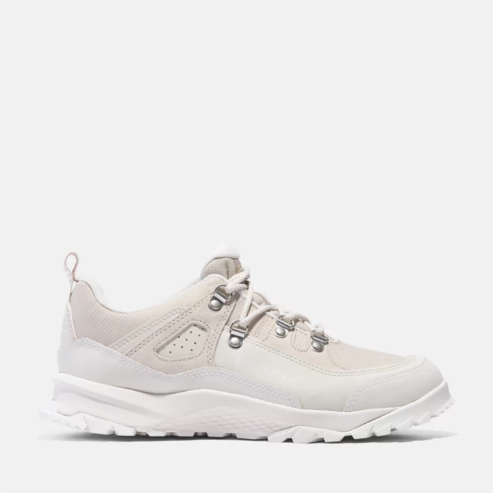 Bottine de randonnée basse en Gore-Tex Lincoln Peak pour femme en blanc