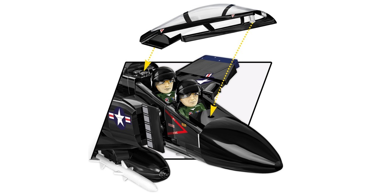 COBIArmed Forces - F-4S Phantom II Constructiespeelgoed  (Schaal 1:48)