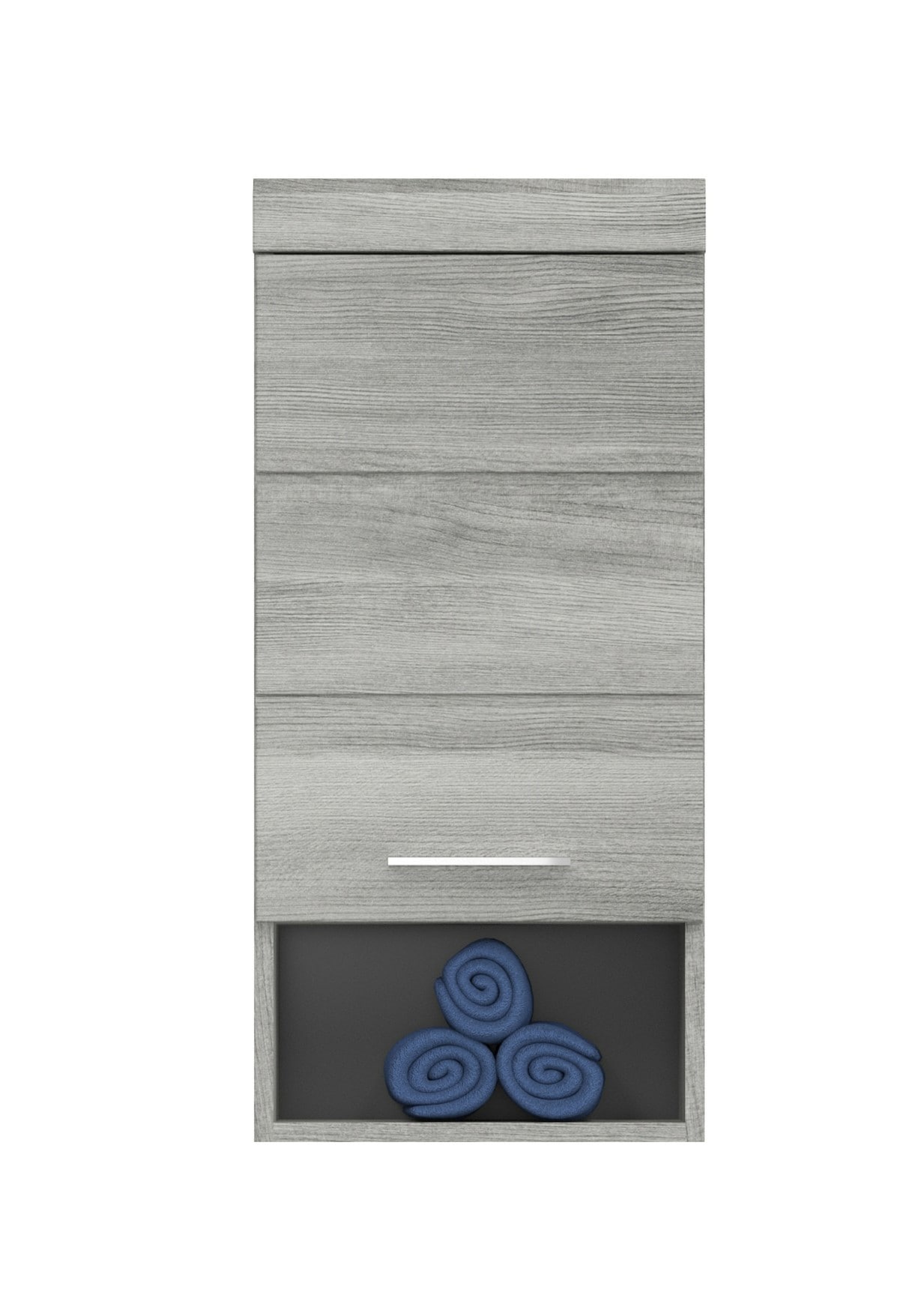 Bad-Hängeschrank SOUL grau