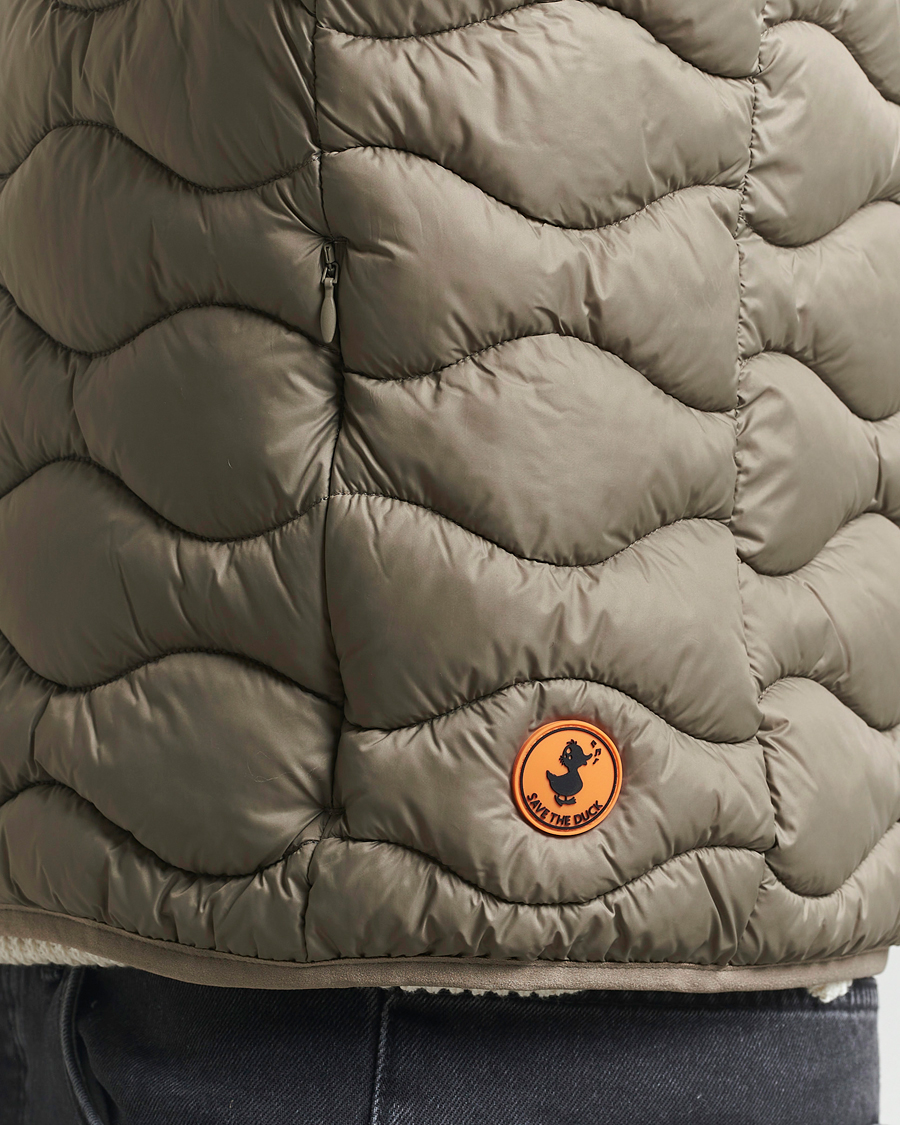 Save The Duck Tide Lightweight Padded Vest Elephant Grey