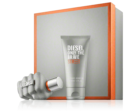Diesel Only the Brave Street Set mit Shower Gel 35ml-50ml
