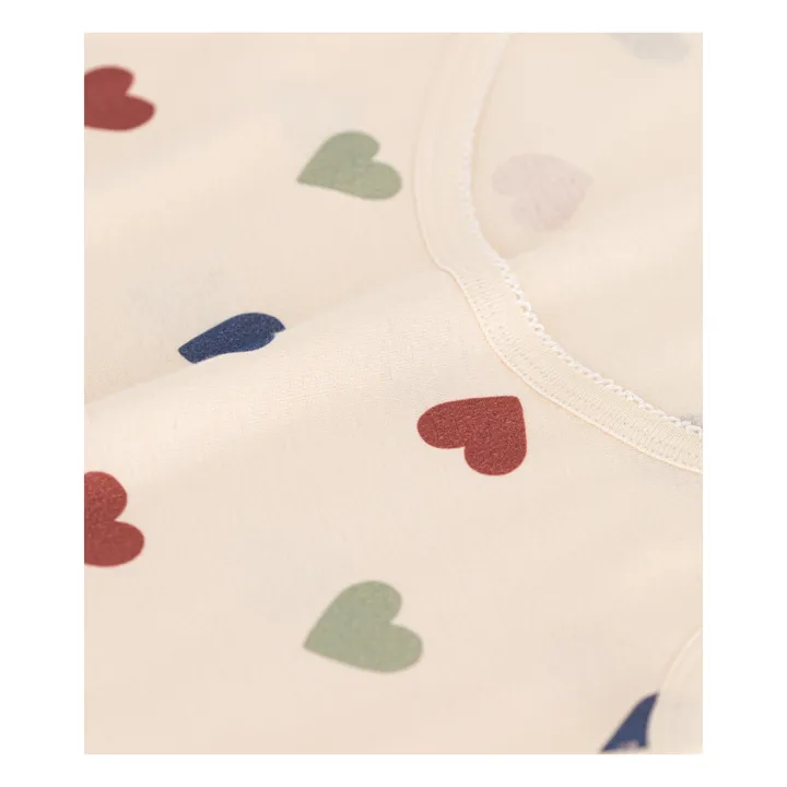 Petit Bateau Nuisette Cœurs - Collection Femme | Vanille