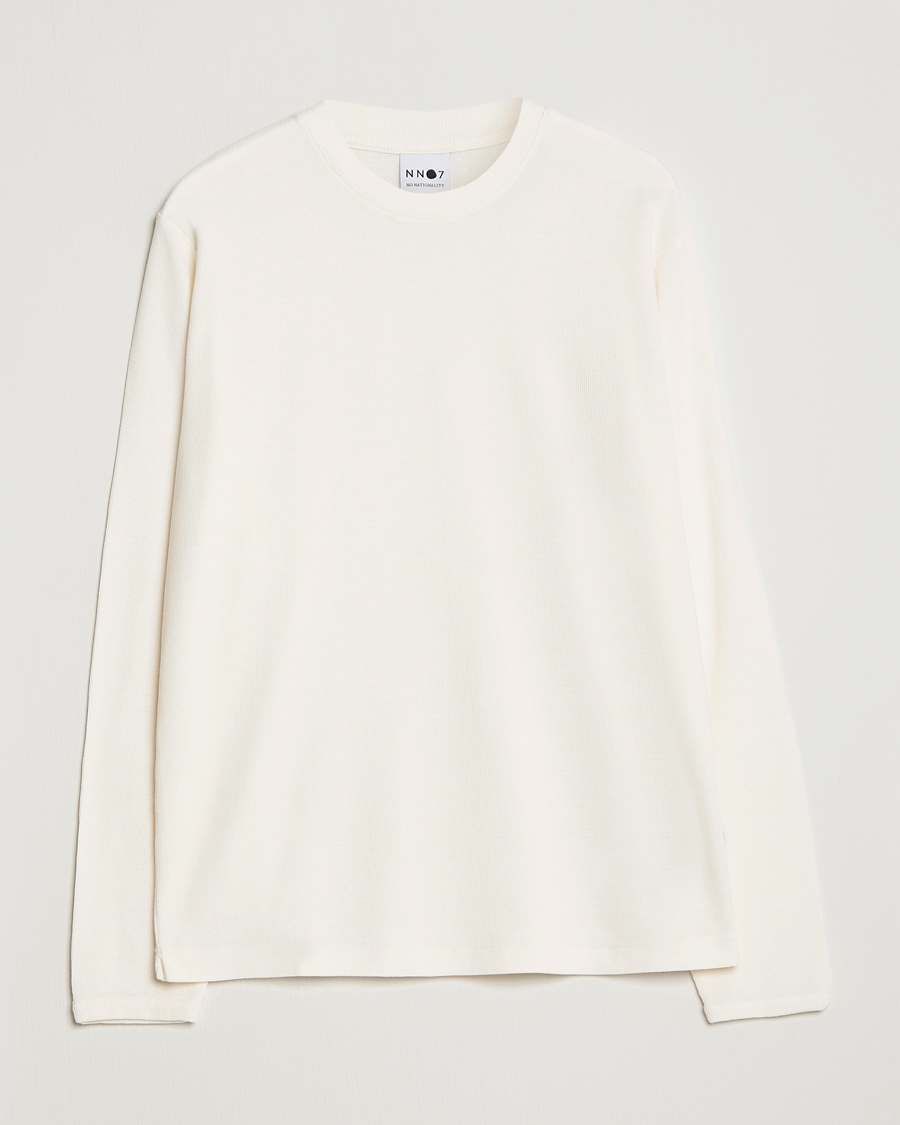 NN07 Clive Knitted Sweater Egg White