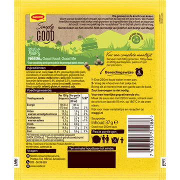 Maggi Kaas Saus 37 g