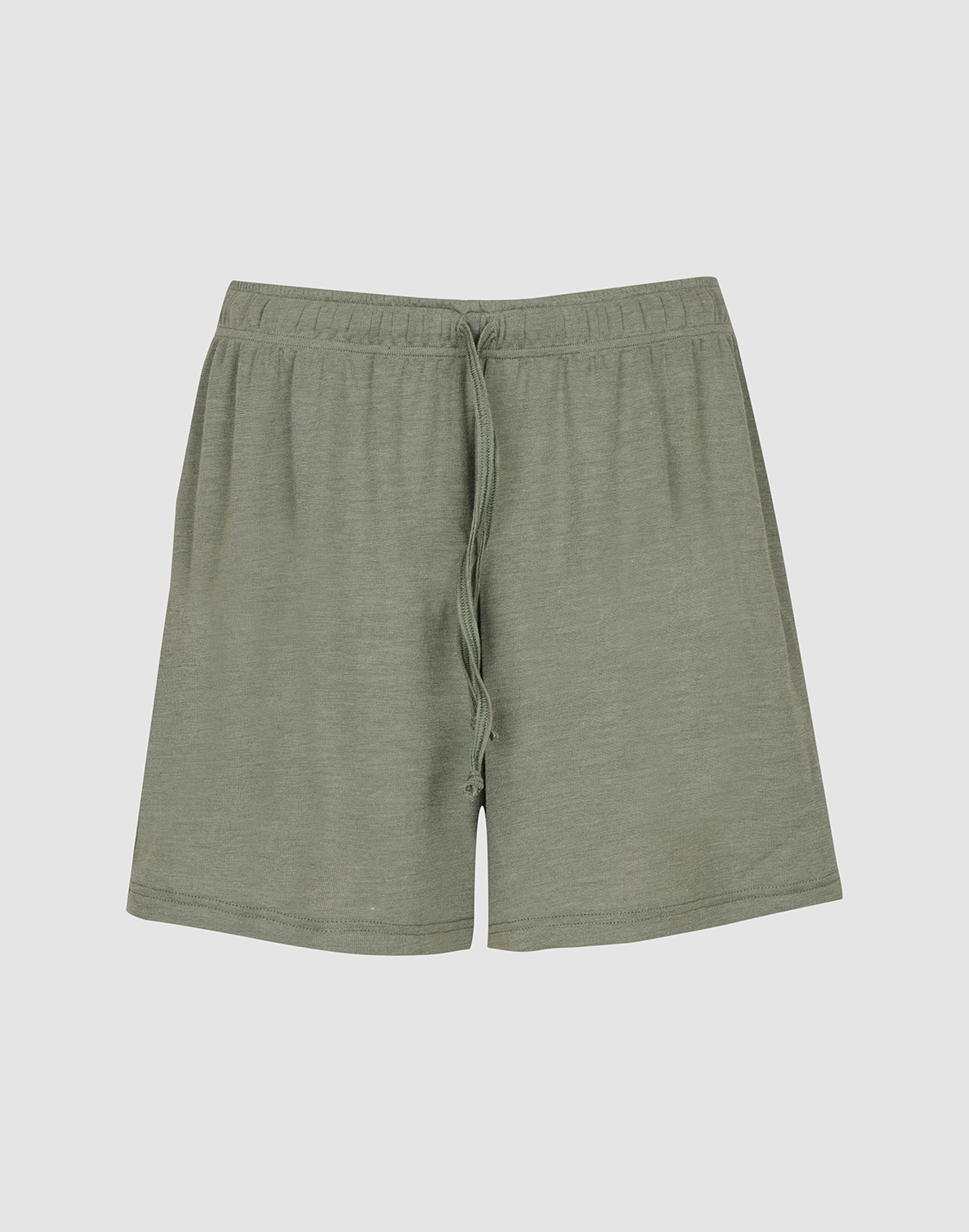 Shorts van merinowol/zijde voor dames