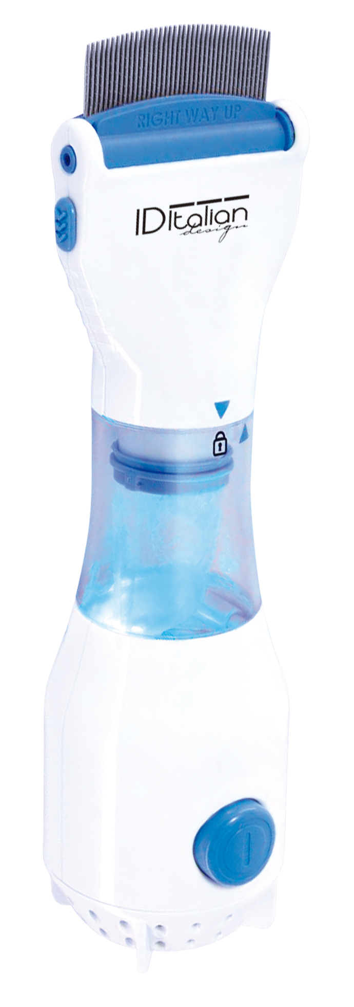 Italian Design Electric hair vacuum brush