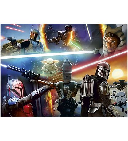 Ravensburger Puslespil - 300 Brikker - The Mandalorian Crossfire