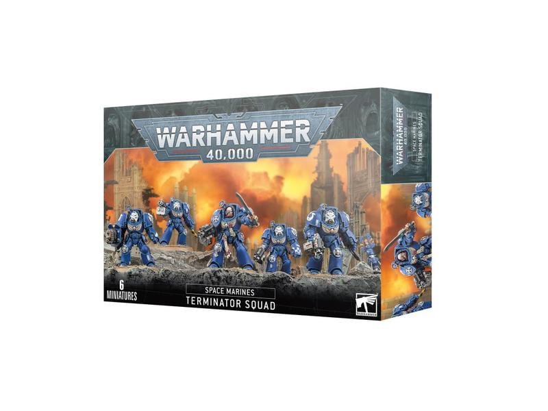 Games Workshop Figurenset Warhammer 40.000 Terminatortrupp Warhammer 40.000 Miniaturen Space Marines Terminator Squad