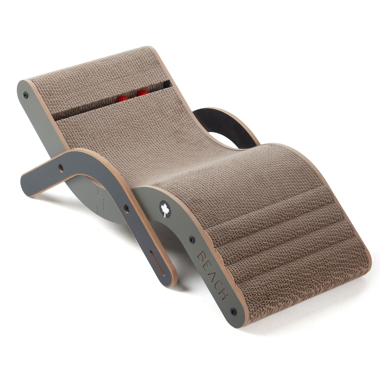 Canadian Cat Company Design-Kratzmöbel Beach Chair grau