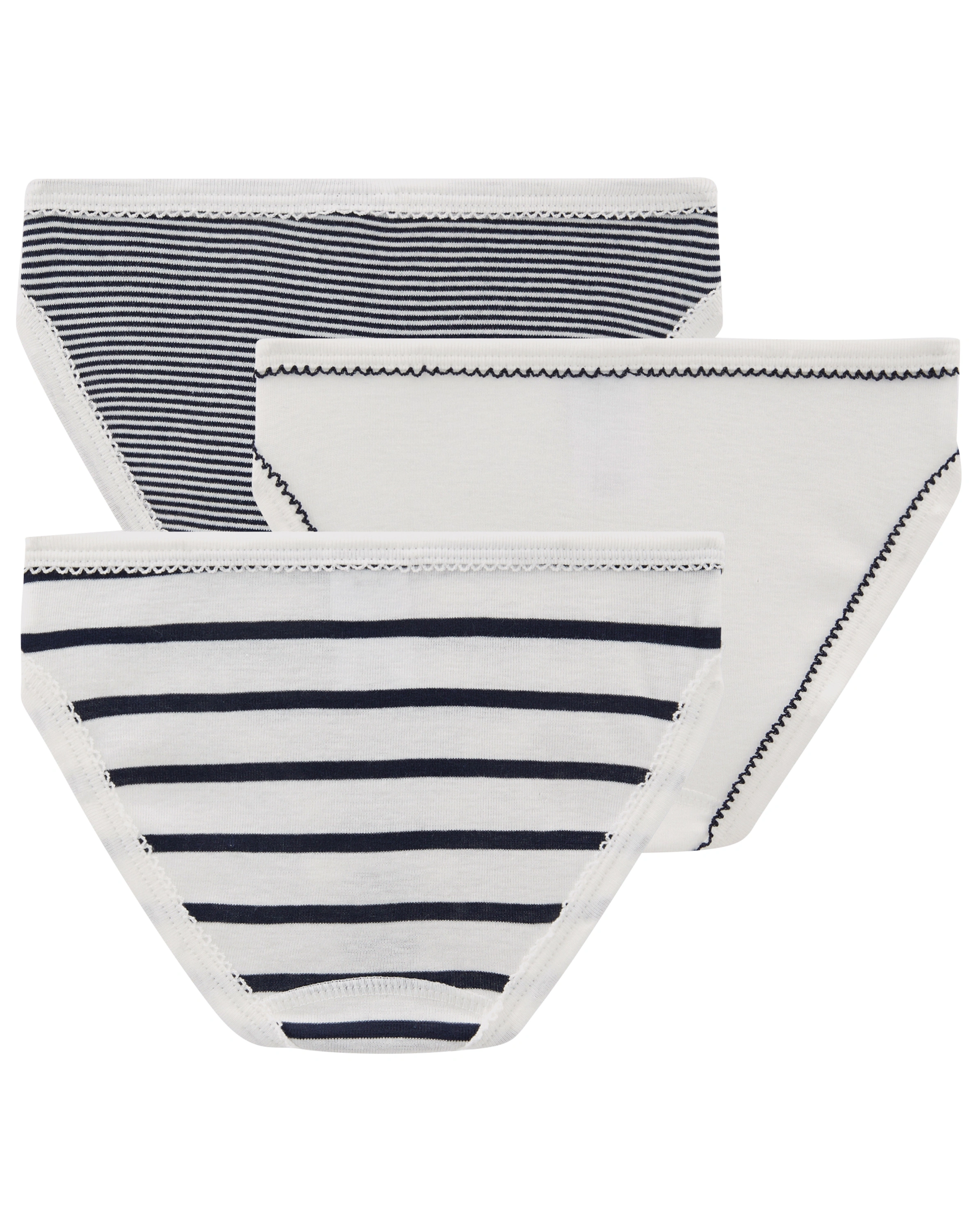Unterhose CULOTTES 3er-Pack in marshmallow/smoking