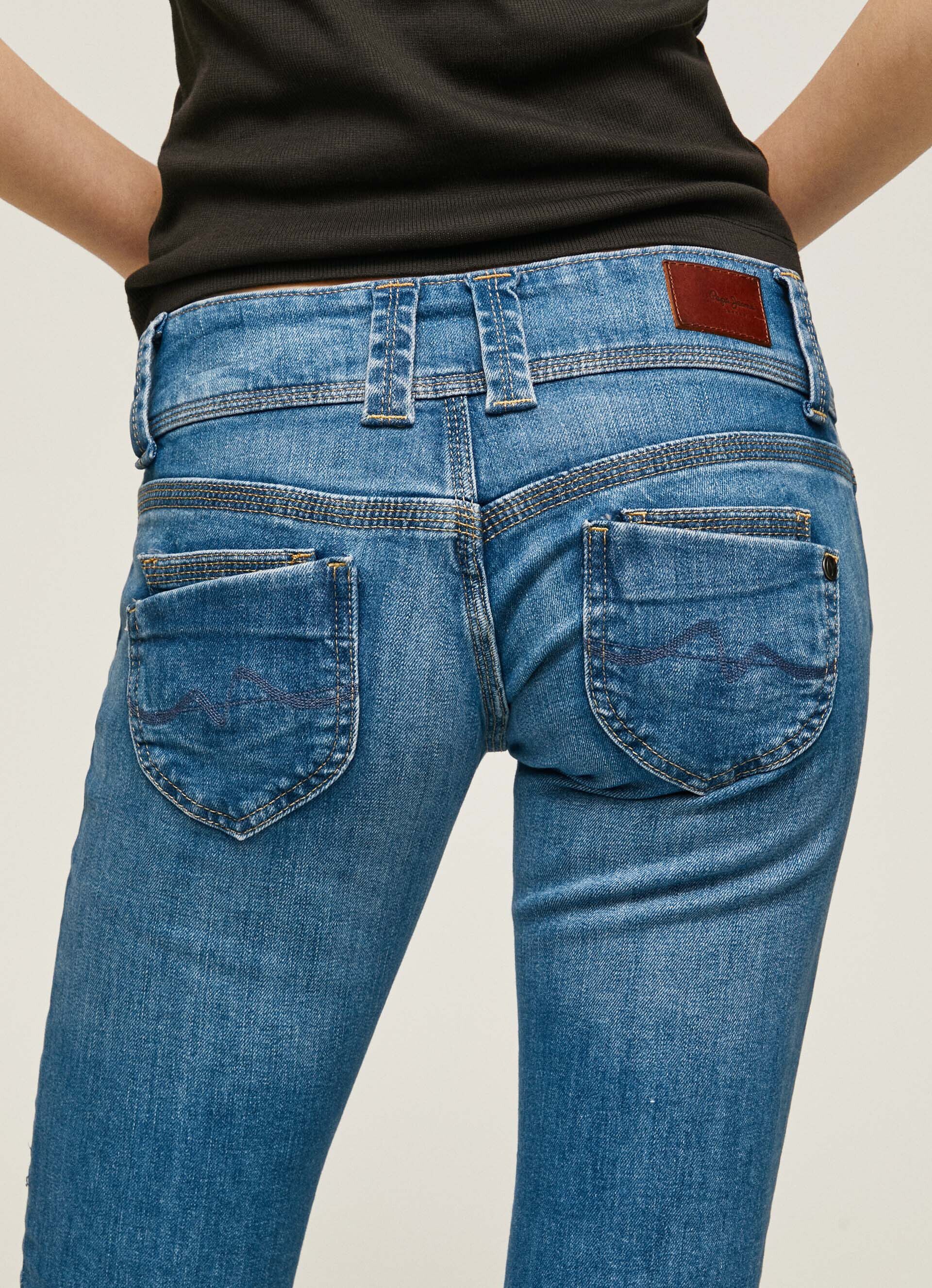 JEANS VENUS FIT REGULAR TIRO BAJO - denim