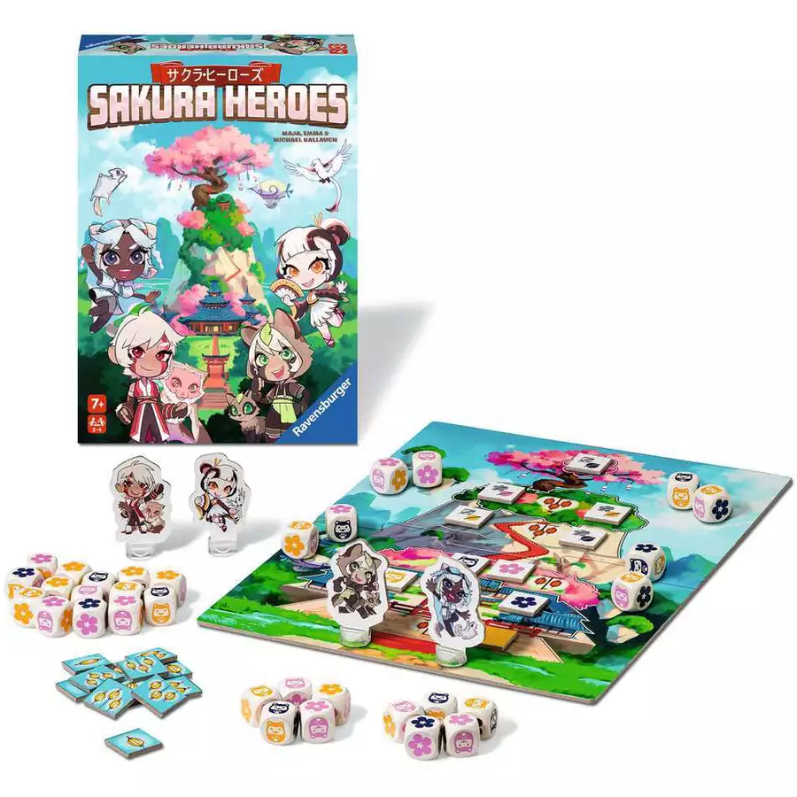 Ravensburger Sakura Heroes bunt