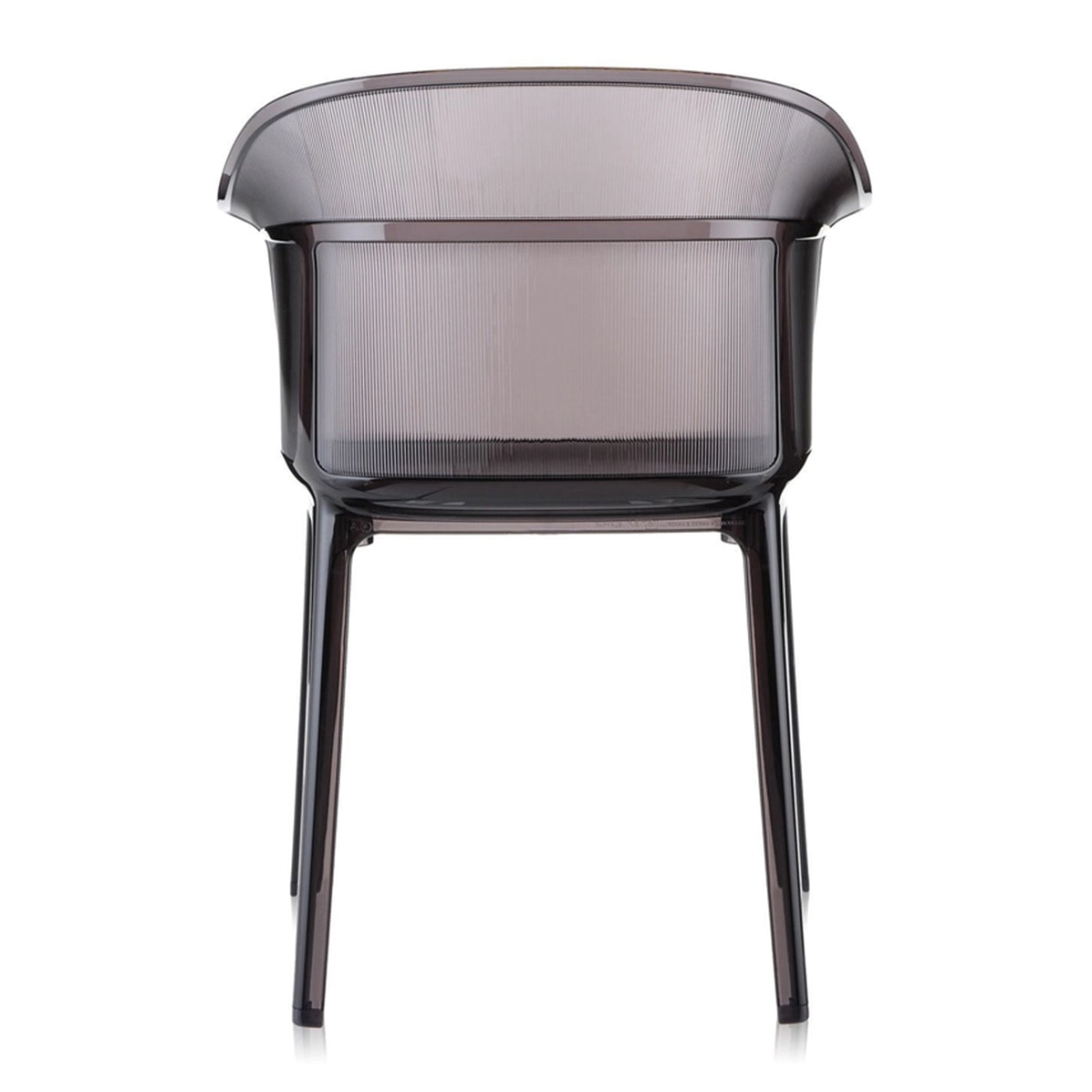 Kartell Papyrus Eetkamerstoel - Smoke Brown