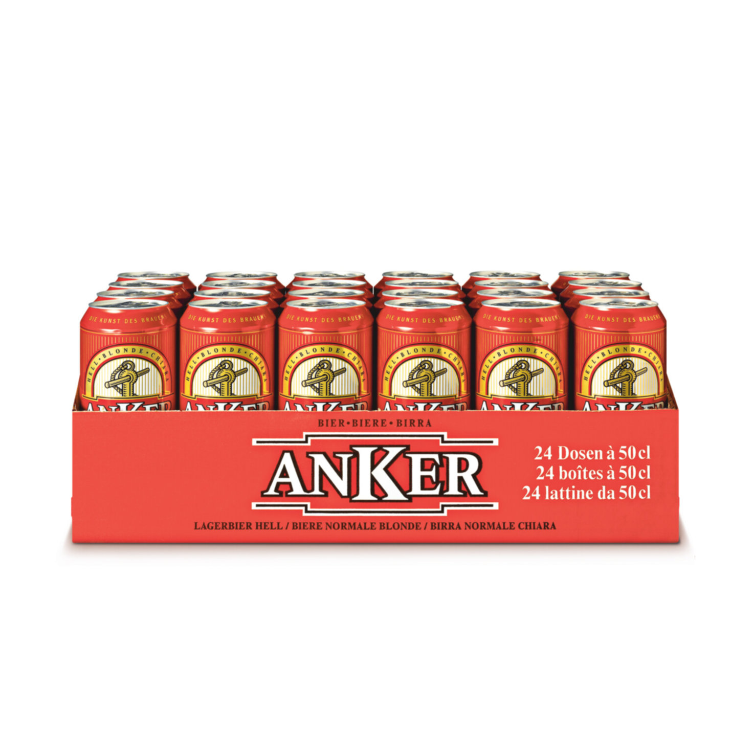 Anker Lager Bier 24x50cl -1200cl