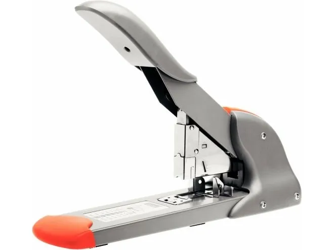 Hæftemaskine Rapid HD210 sølv/orange - til 210 ark