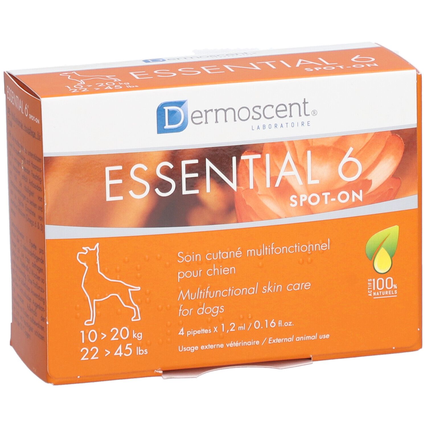 Essential 6® spot-on Hund 10-20kg