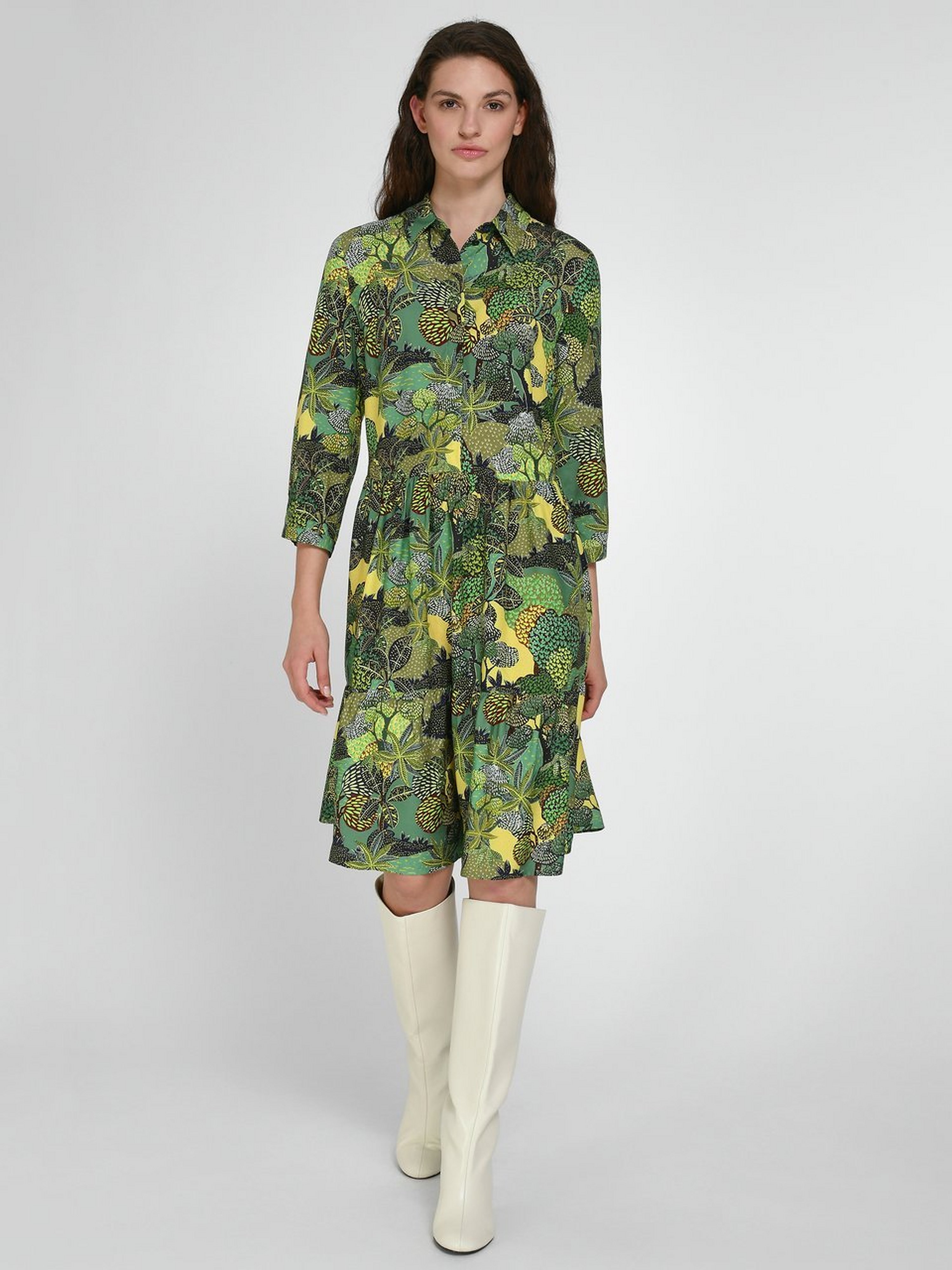 Kleid mit 3/4-Arm