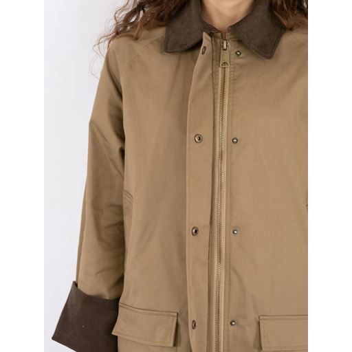 Neo Noir Anastacia Cord Jakke, Khaki, 40