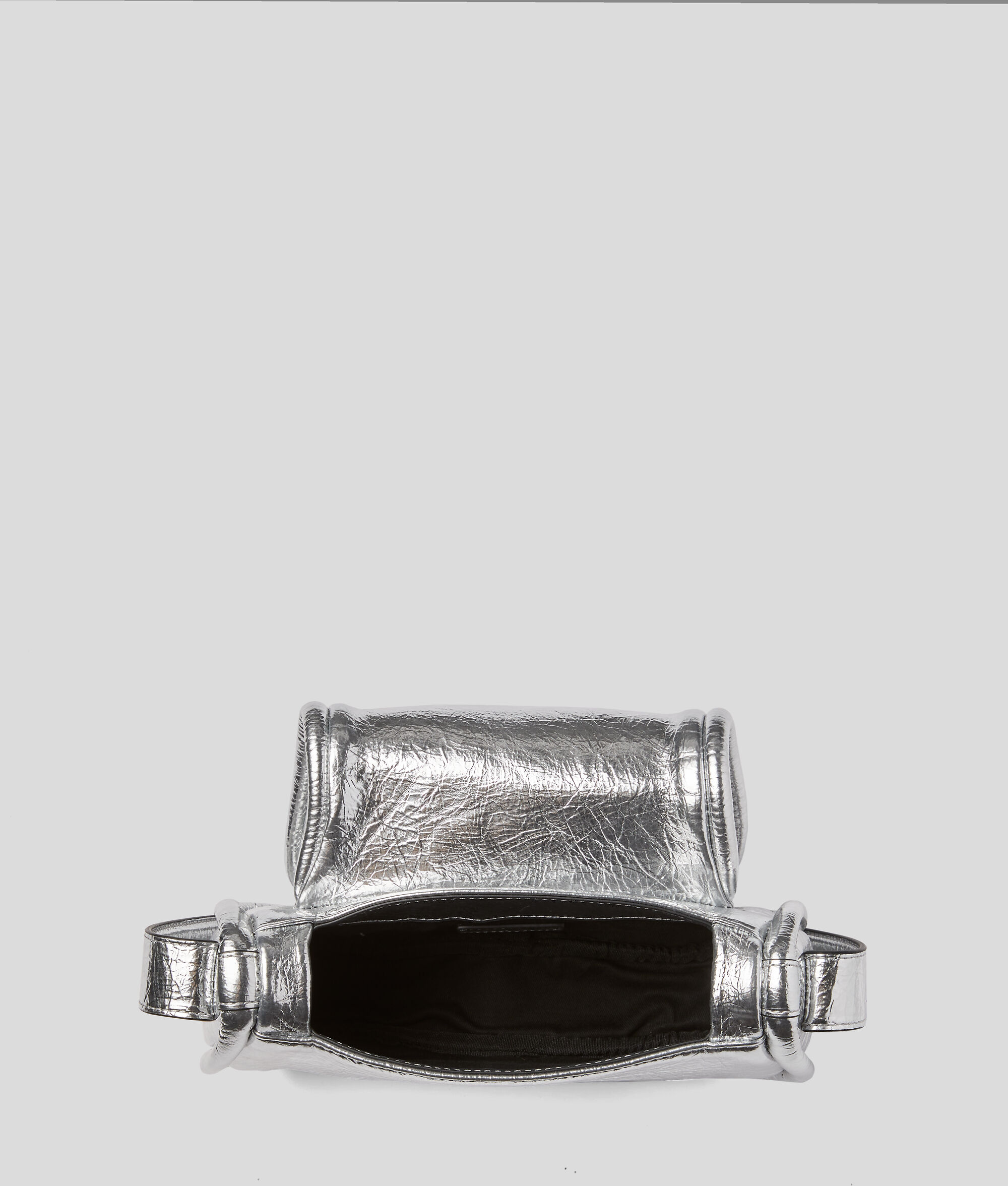 PETIT SAC BANDOULIÈRE MÉTALLISÉ LUNETTES DE SOLEIL KLJ