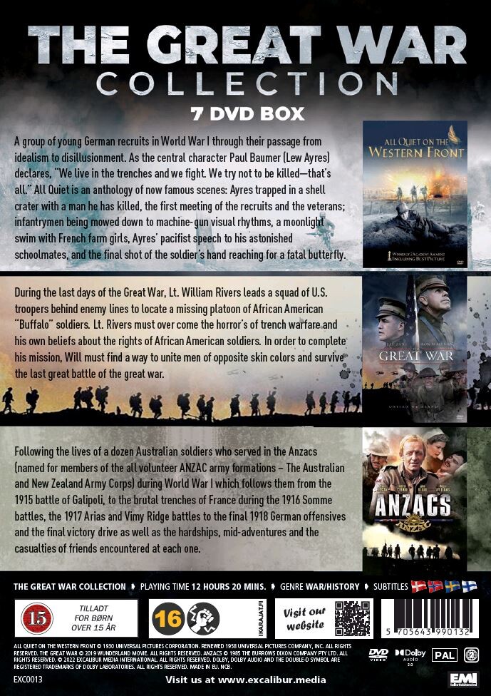 The Great War Collection - DVD