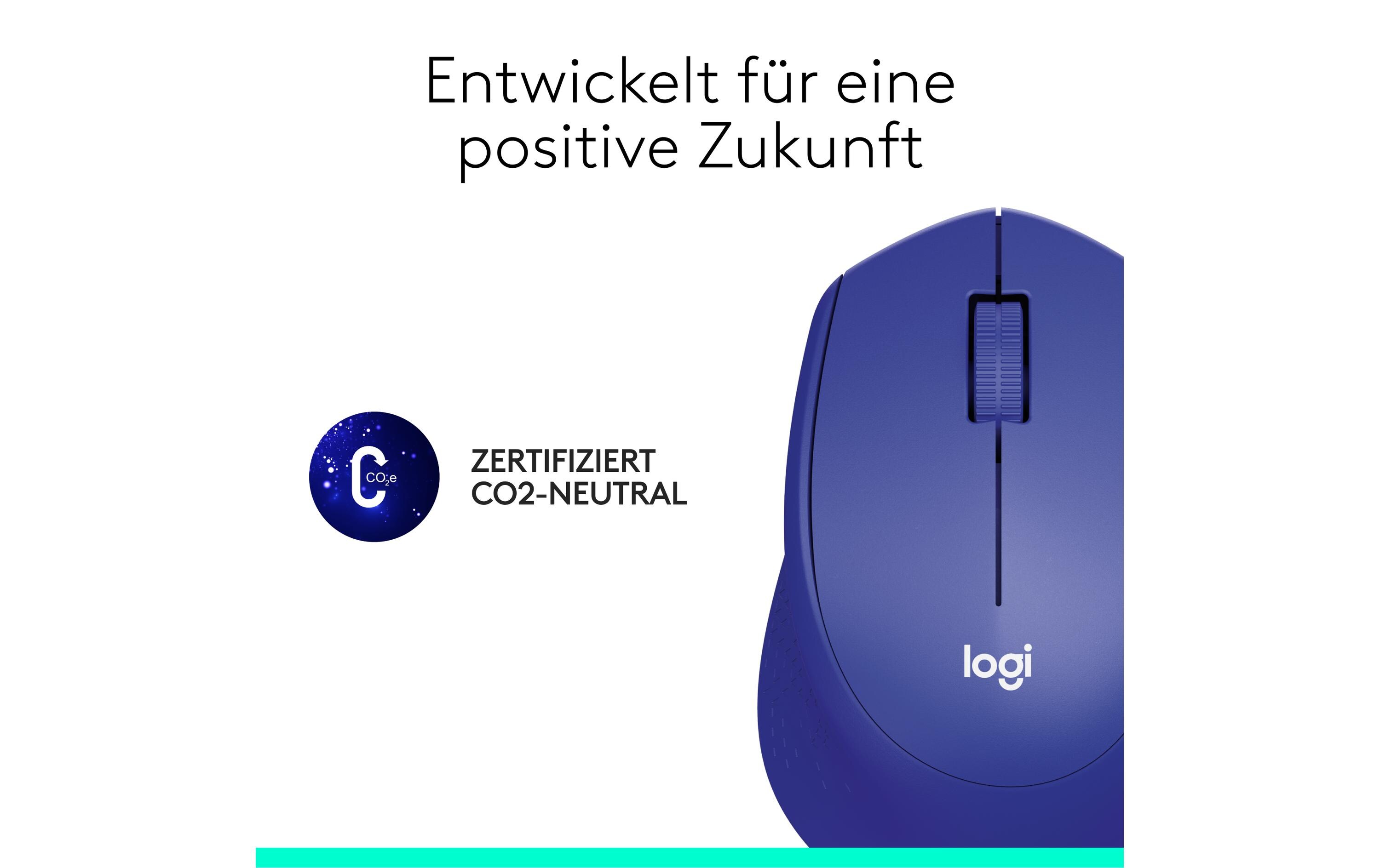 Maus M330 Silent PlusGeräuscharme USB-Funkmaus mit 1000 dpi Optical Tracking