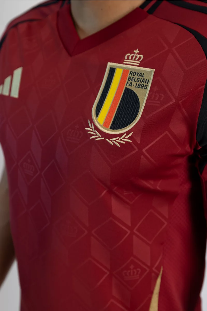 adidas Performance Belgien Home Replica Herren Fussballtrikot EM 2024