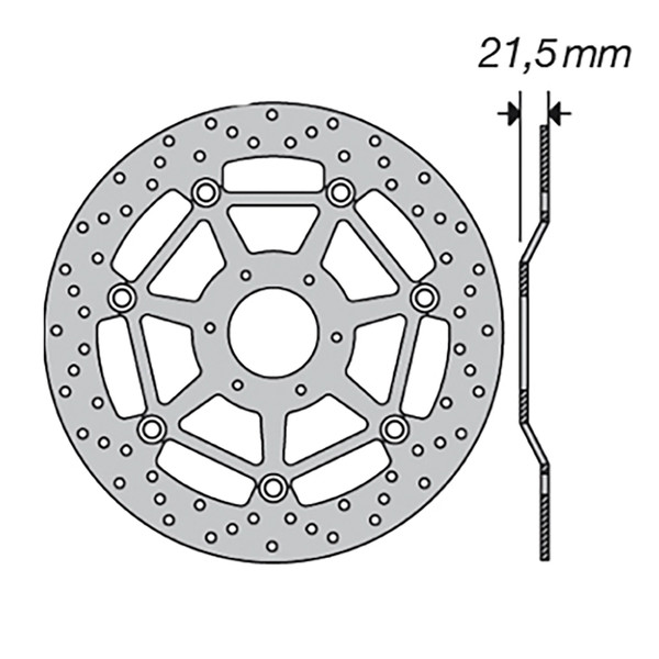 France Equipement - Disque de frein FE.FL56502