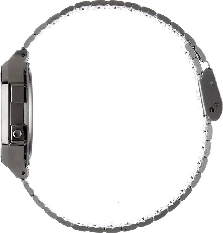 Casio - A168WEGG-1BEF - Horloge - Zwart - Digitaal - RVS Armband