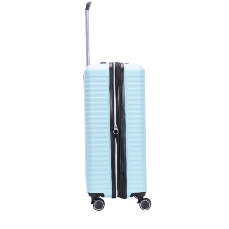 Lot de 3 valises rigides 329 Extensibles 55, 66 et 76 cm Bleu ciel