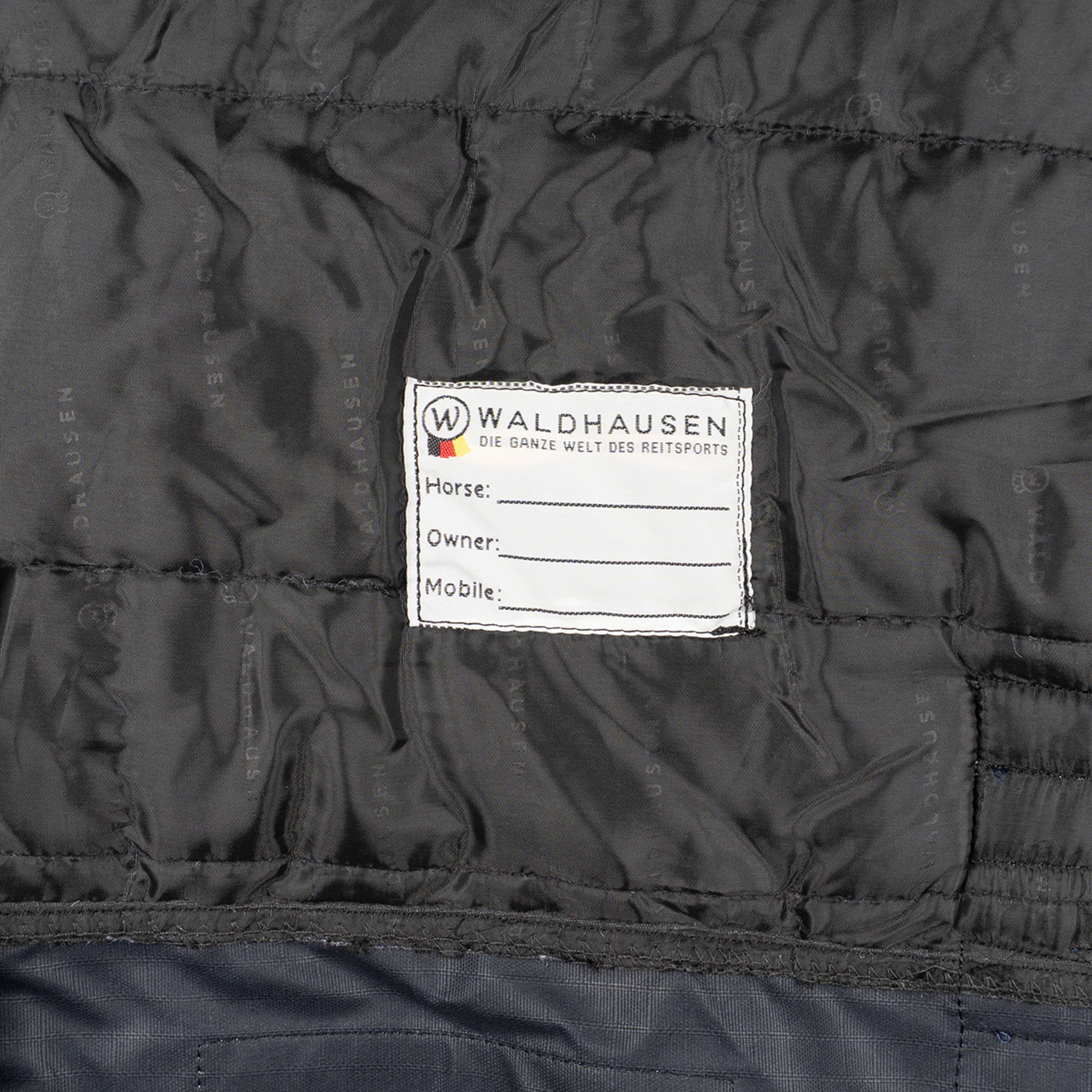 Waldhausen Outdoordeken Nordic High Neck 200g Nachtblauw