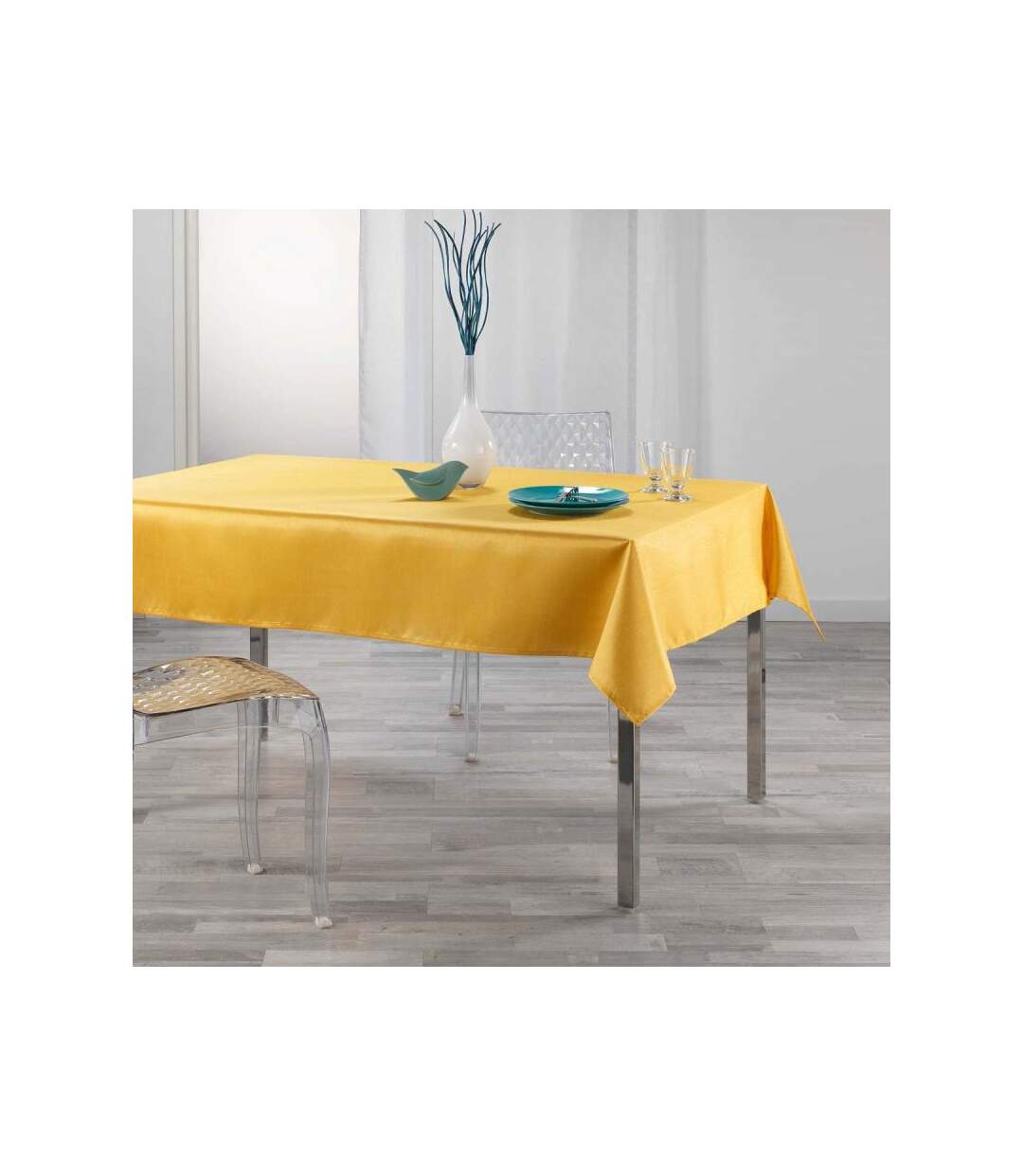 Nappe Rectangulaire Shana 150x240cm Moutarde