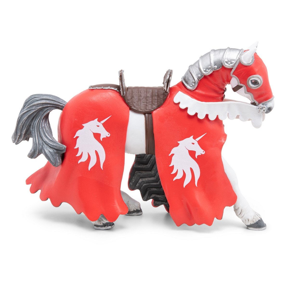 Figurine PAPO Cheval du Chevalier Licorne à la lance