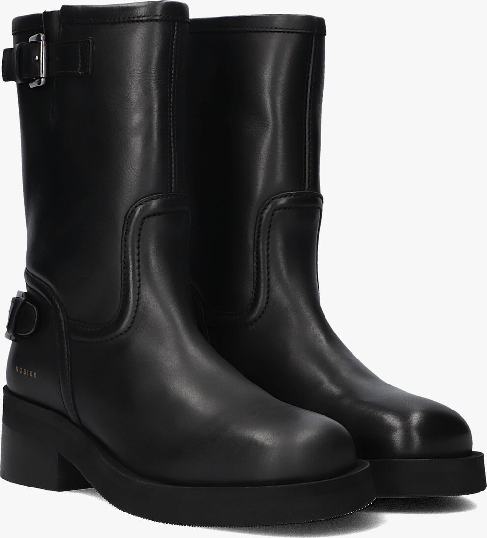 zwarte nubikk biker boots eve leva