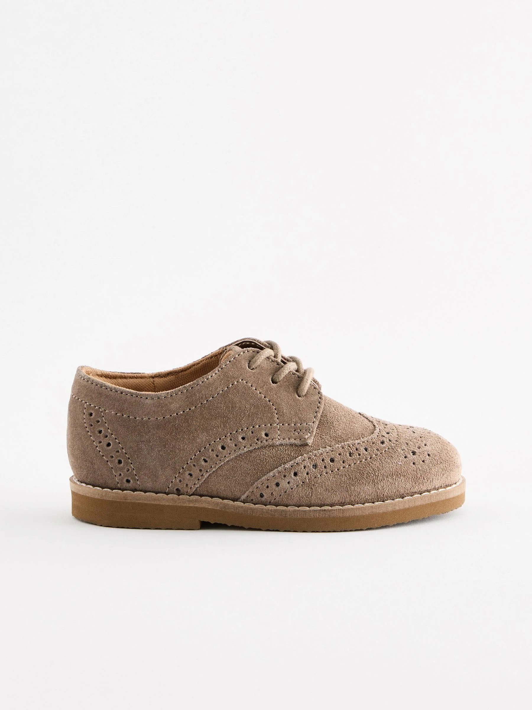 Neutraal - Modieuze brogues van leer