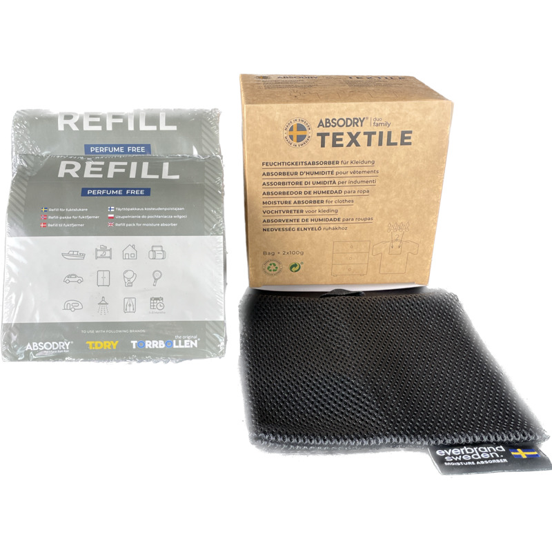 Absodry Luftentfeuchter Textil DuoFamily,  6 m²