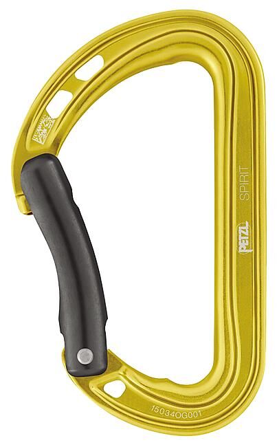 PETZL - PACKS DE 6 MOUSQUETONS SPIRIT COURBE