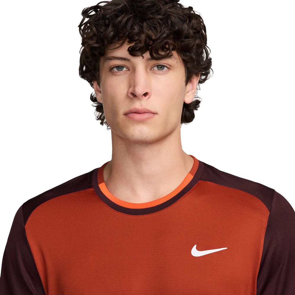 Nike Court Dri-Fit Advantage T-Shirt Herren dragon red