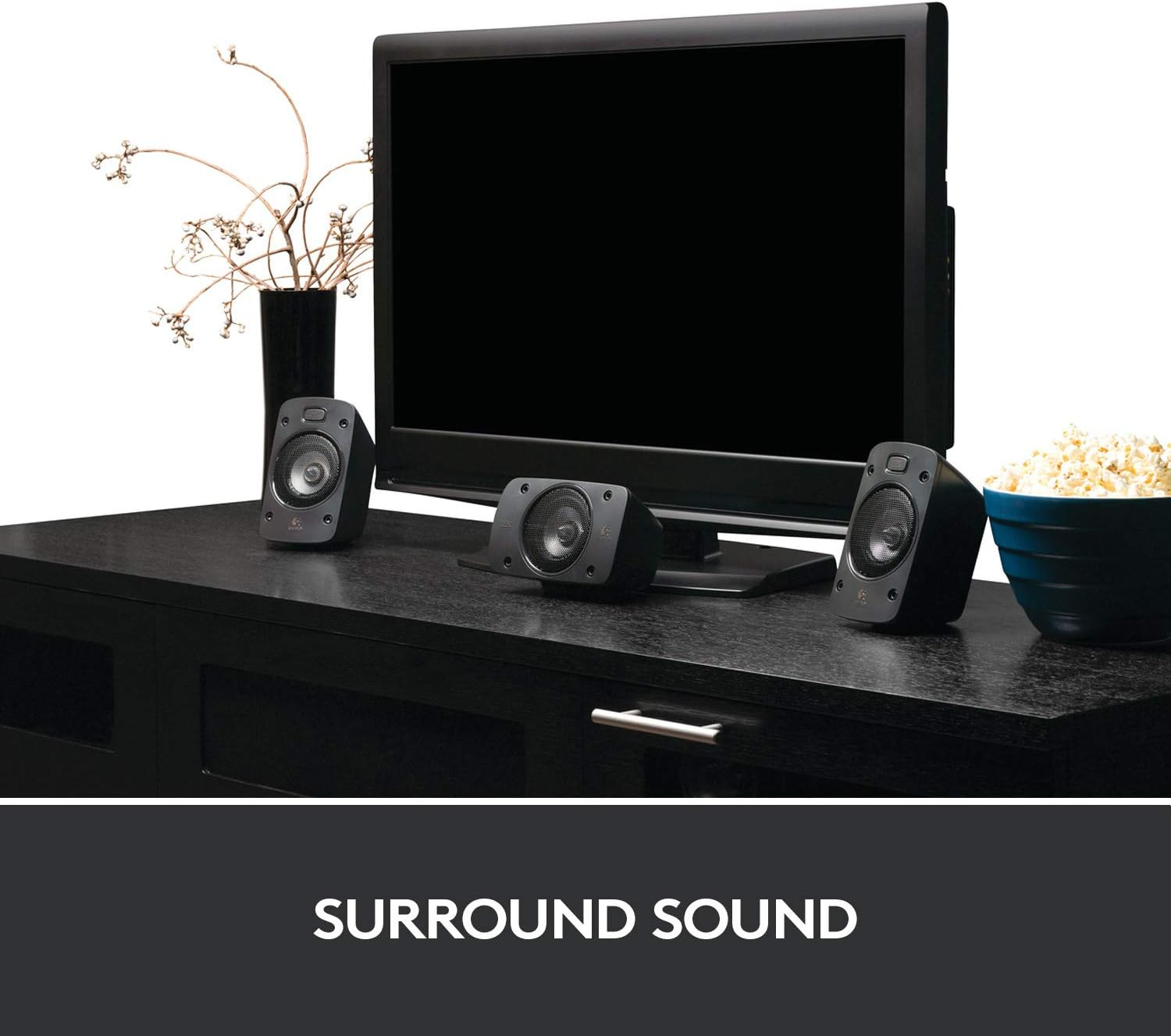 Z906  Surround Sound System THX Lautsprecher mit Fernbedienung (980-000468) - Schwarz