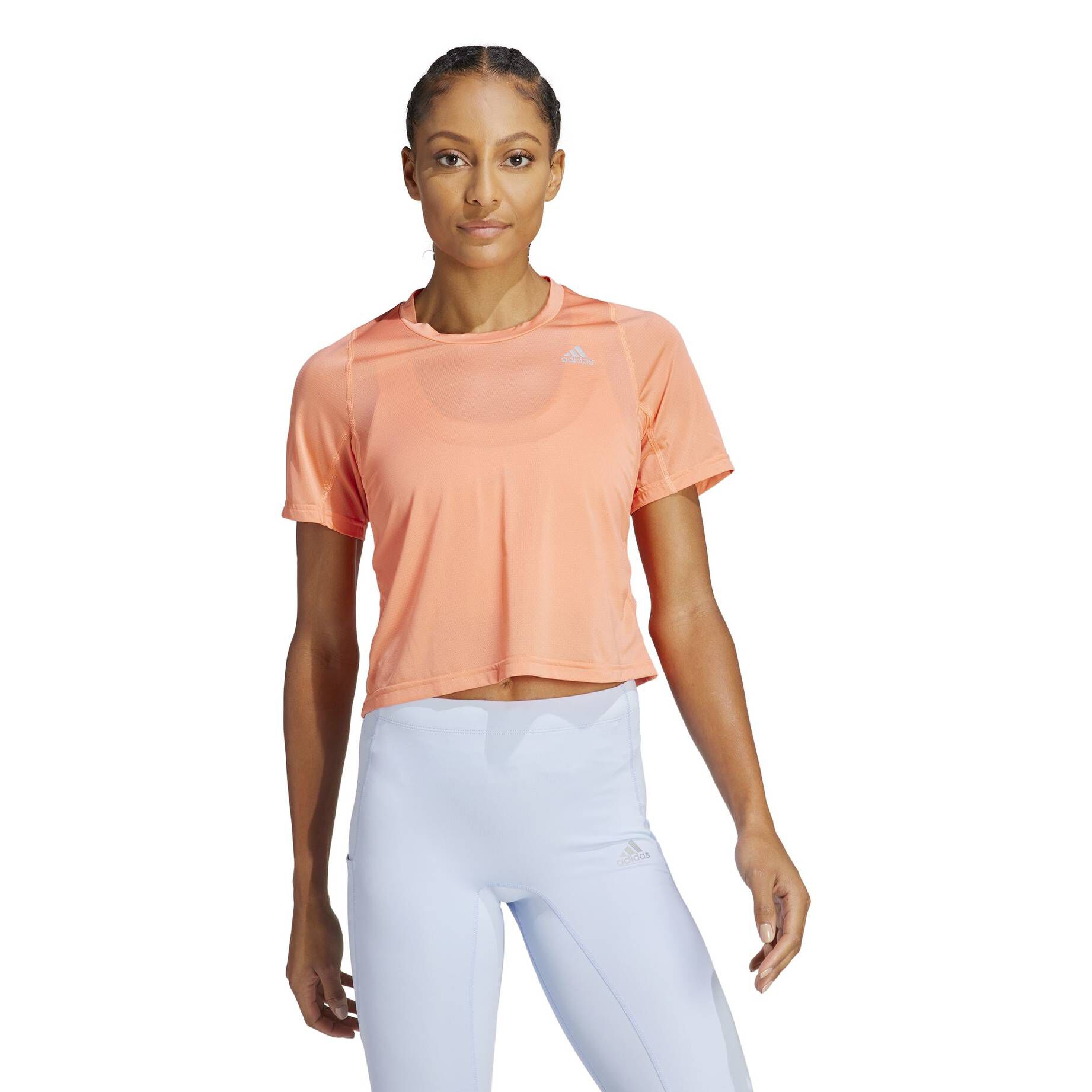 adidas Performance| Damen Sportshirt FAST CROP