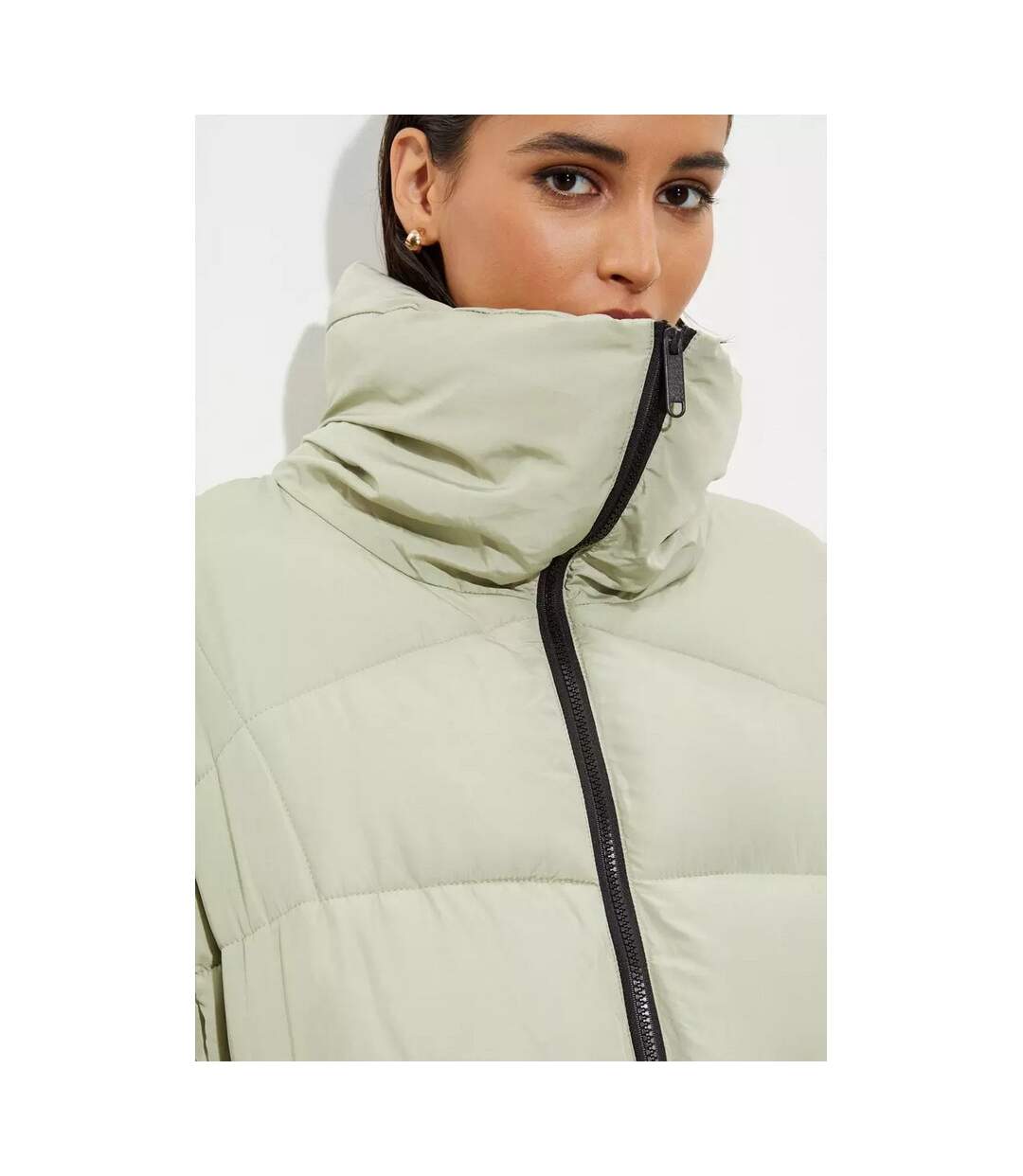 Dorothy Perkins - Manteau - Femme (Vert de gris) - UTDP429