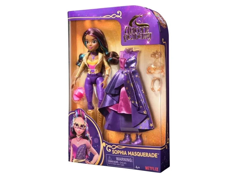 Unicorn Academy Dlx Doll Sophia Masquerade 24 cm