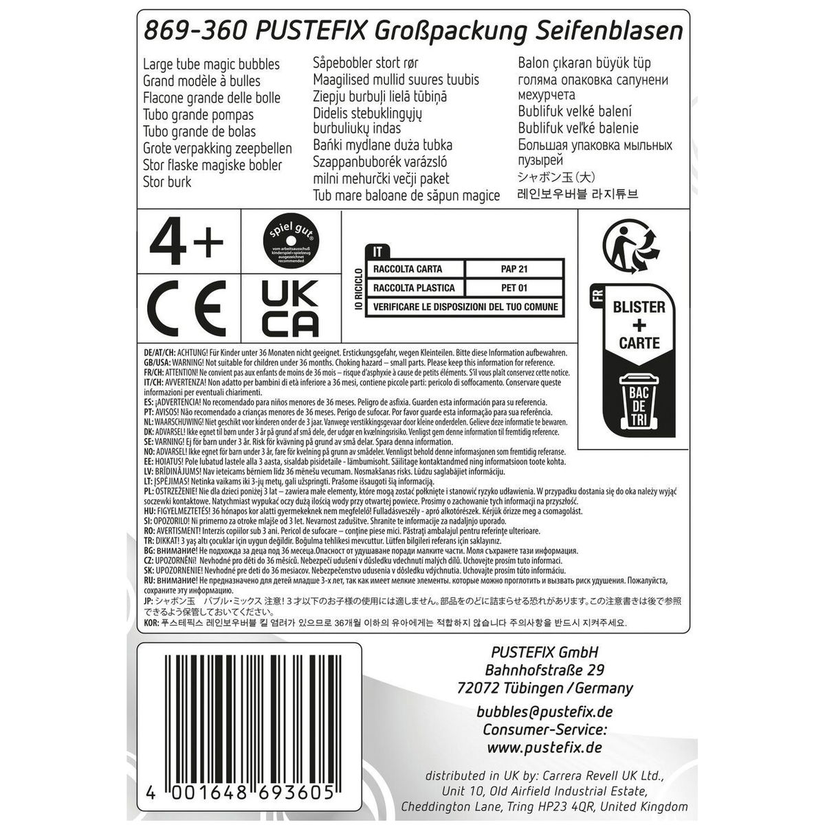 PUSTEFIXPUSTEFIX   Seifenblasen