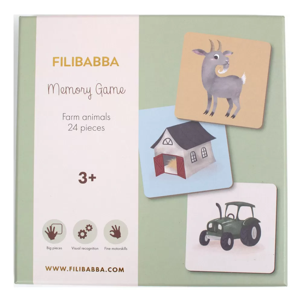 Filibabba Vendespil - Bondegårdsdyr - 1 stk.