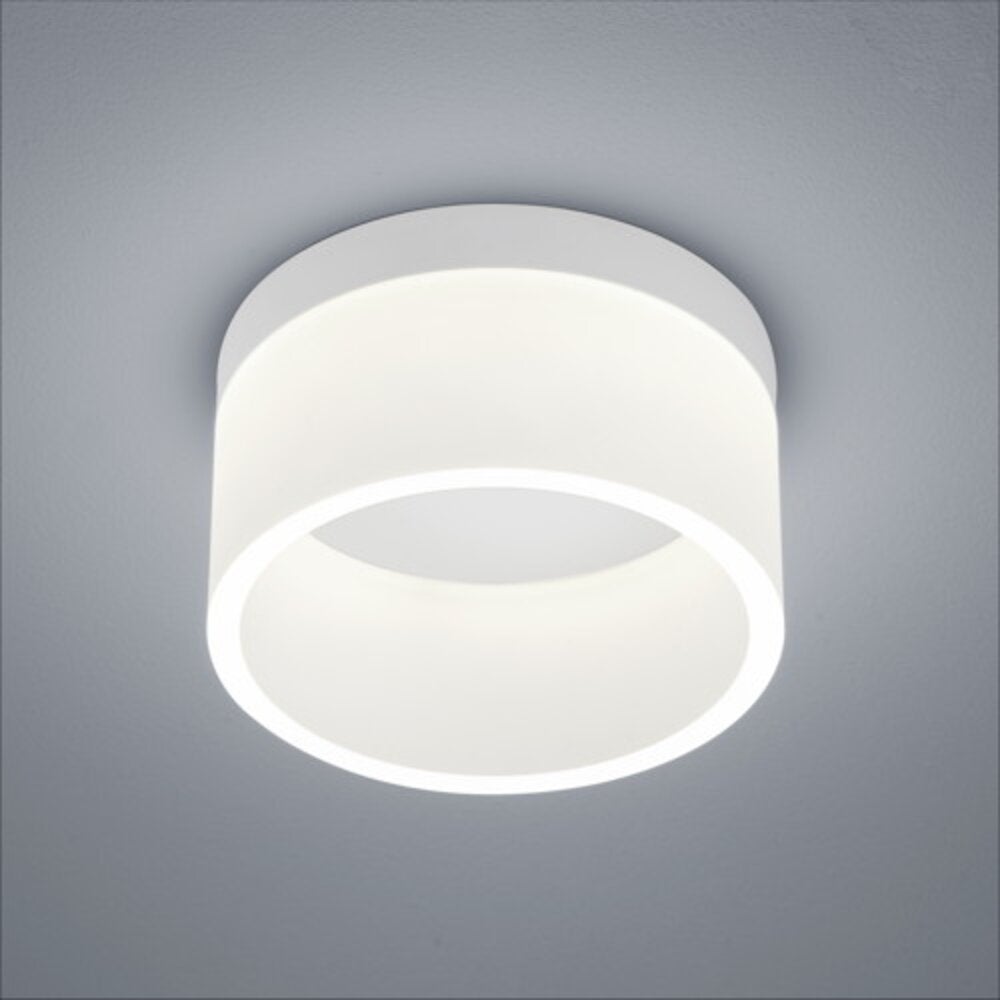 Liv LED opbouwlamp in mat wit, 17W, 740lm, 200mm